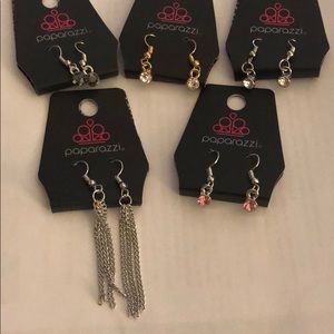Lot 7 paparazzi earrings